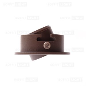 1W Recessed LED Light with a connector 3000K IP44 (DARK BROWN) - Image 4
