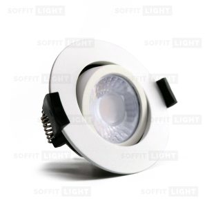 Dimmable 6W LED Soffit Light - White, Adjustable CCT IP20/65 - Image 3