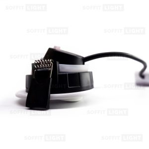 Dimmable 6W LED Soffit Light - Dark Brown, Adjustable CCT IP20/65 - Image 5