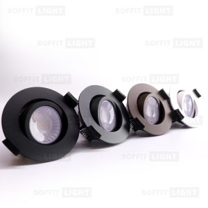 Dimmable 6W LED Soffit Light - Dark Brown, Adjustable CCT IP20/65 - Image 13