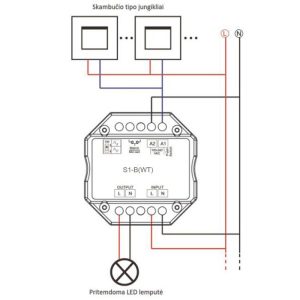 Smart WiFi TRIAC Dimmer S1-B(WT) with Tuya & SmartLife - Image 4